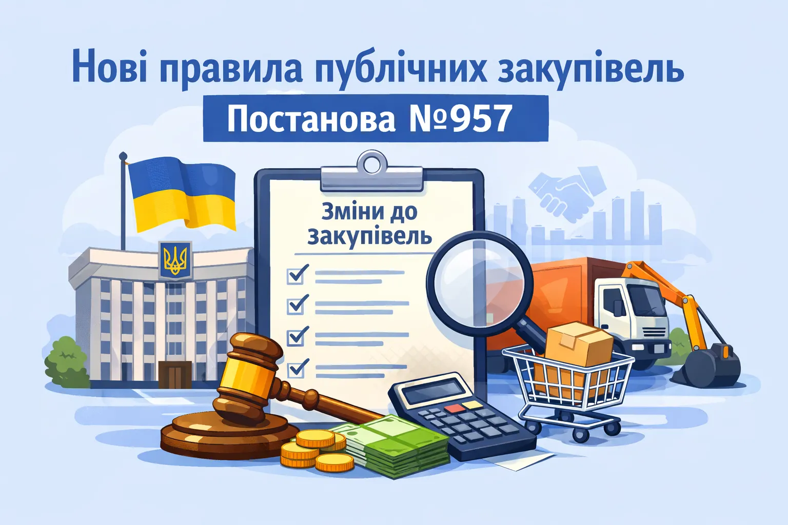 Кабмін кардинально змінив правила публічних закупівель: що передбачає постанова №957
