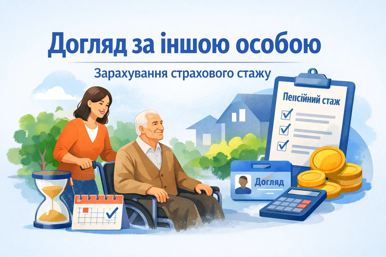 Догляд за іншою особою дає право на страховий стаж: умови зарахування