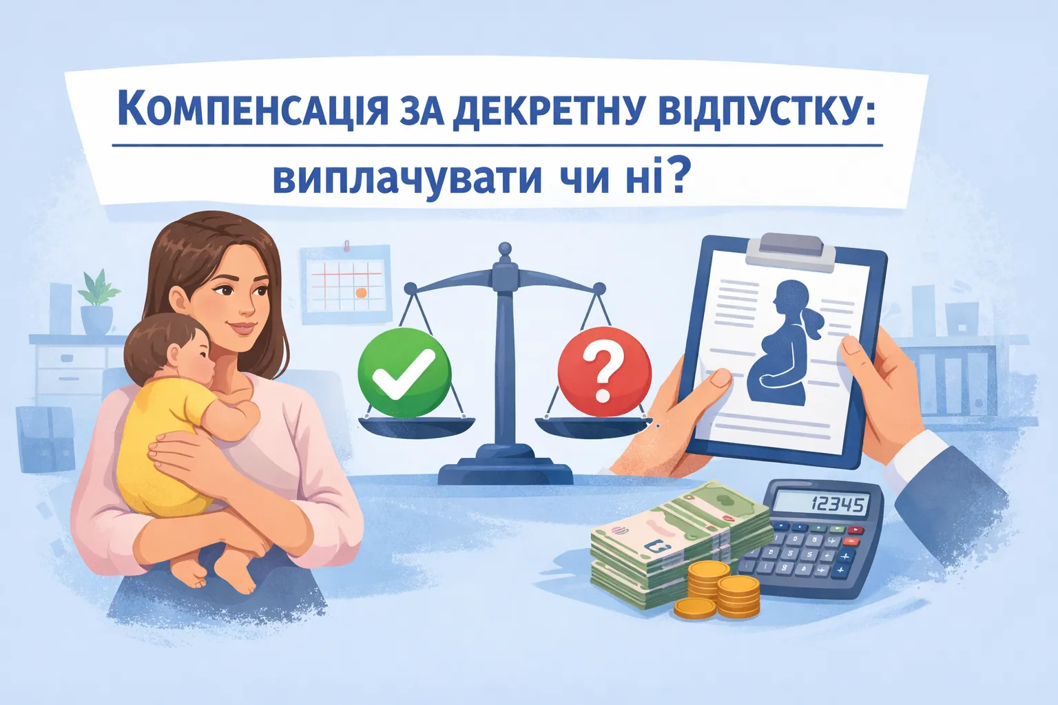 Увольнение после декрета: выплачивать ли компенсацию за отпуск в связи с беременностью и родами?