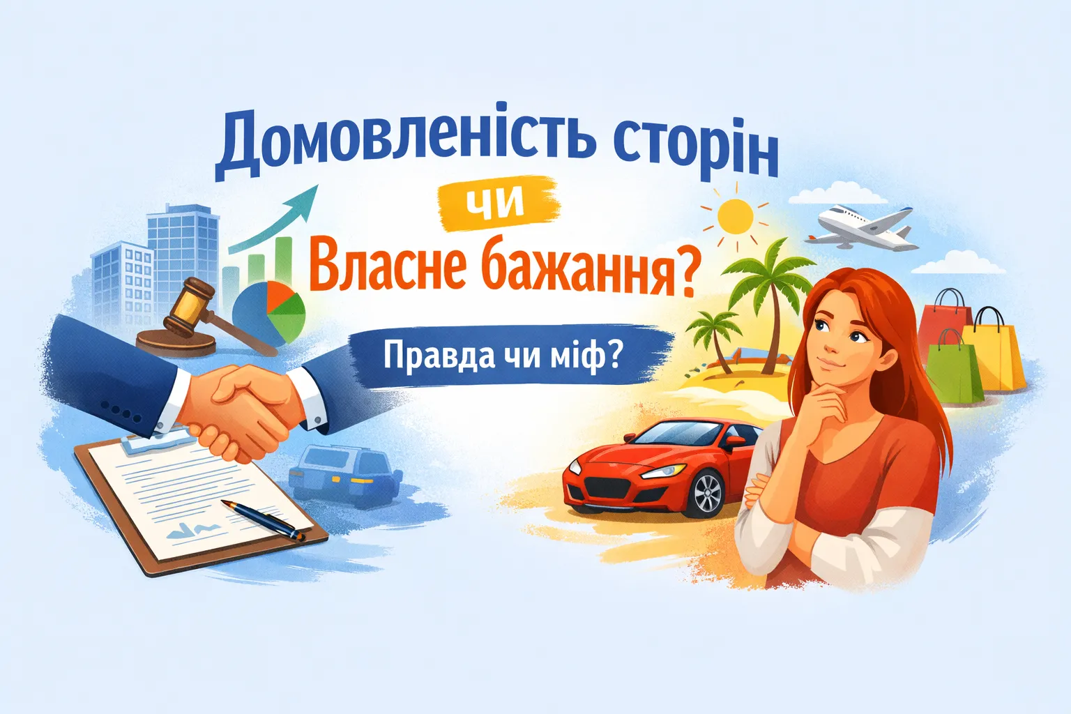 «За угодою сторін завжди краще, ніж за власним бажанням». Правда чи міф?