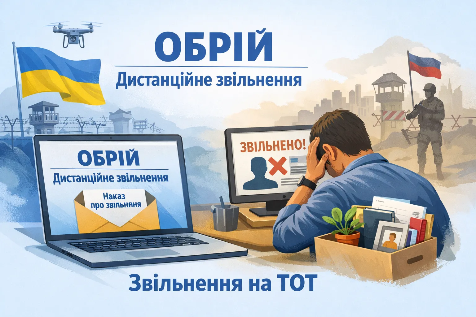Обрій – дистанційне звільнення з роботи на ТОТ