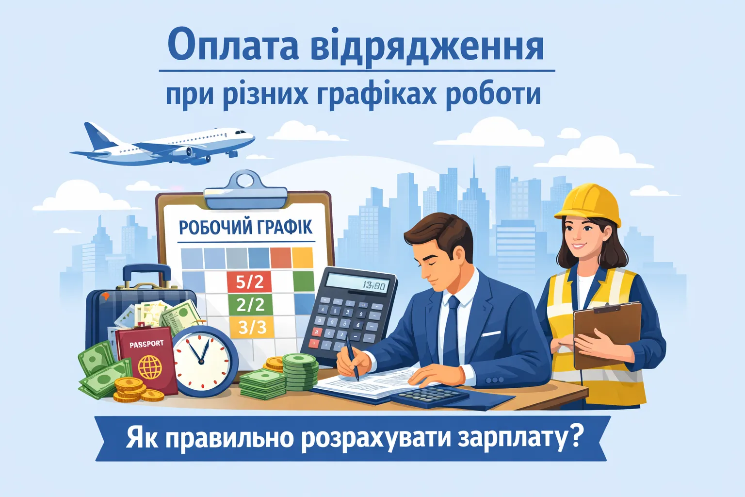 Оплата відрядження при різних графіках роботи: як правильно розрахувати зарплату