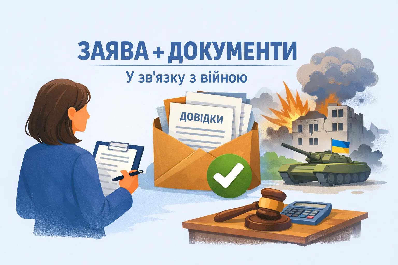 Не можете виконати податкові обов’язки через війну? Подайте заяву та підтвердні документи