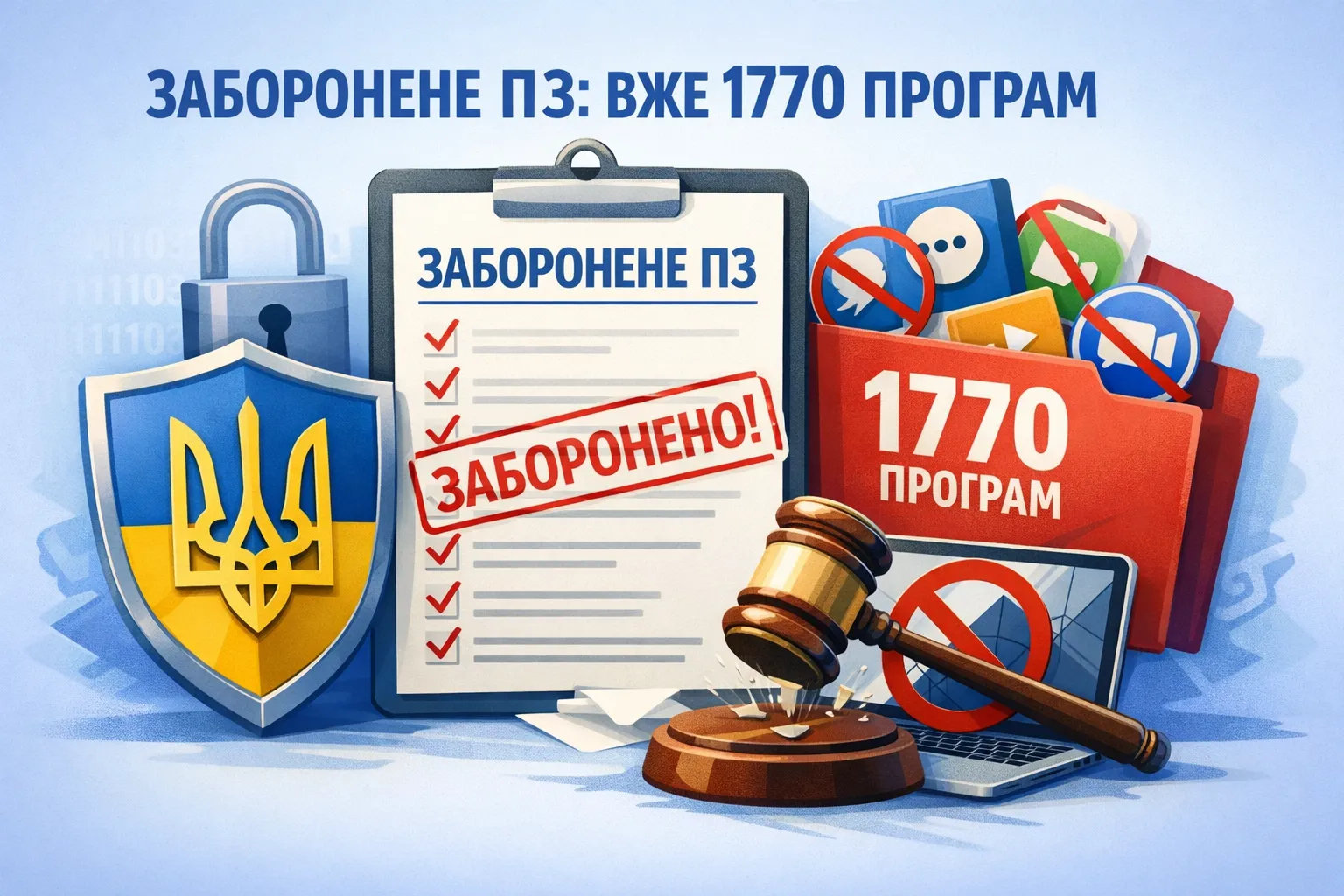 Держспецзв’язку поповнив перелік забороненого ПЗ: вже 1770 позицій Держспецзв’язку поповнив перелік забороненого ПЗ: вже 1770 позицій