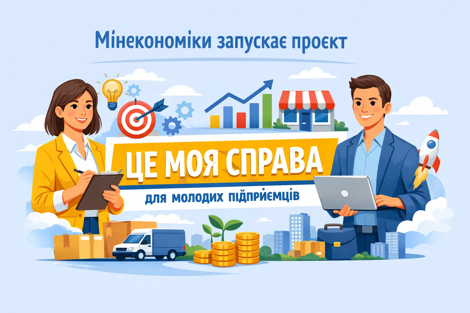 Мінекономіки запустило проєкт «Це моя справа» для молодих підприємців