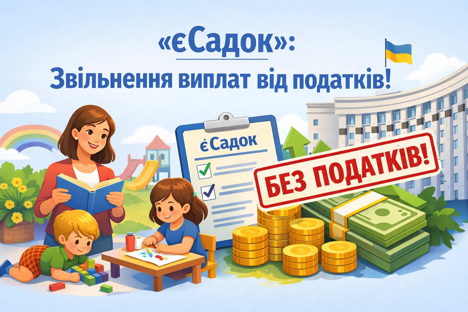 «єСадок»: Кабмін пропонує звільнити від оподаткування цю виплату