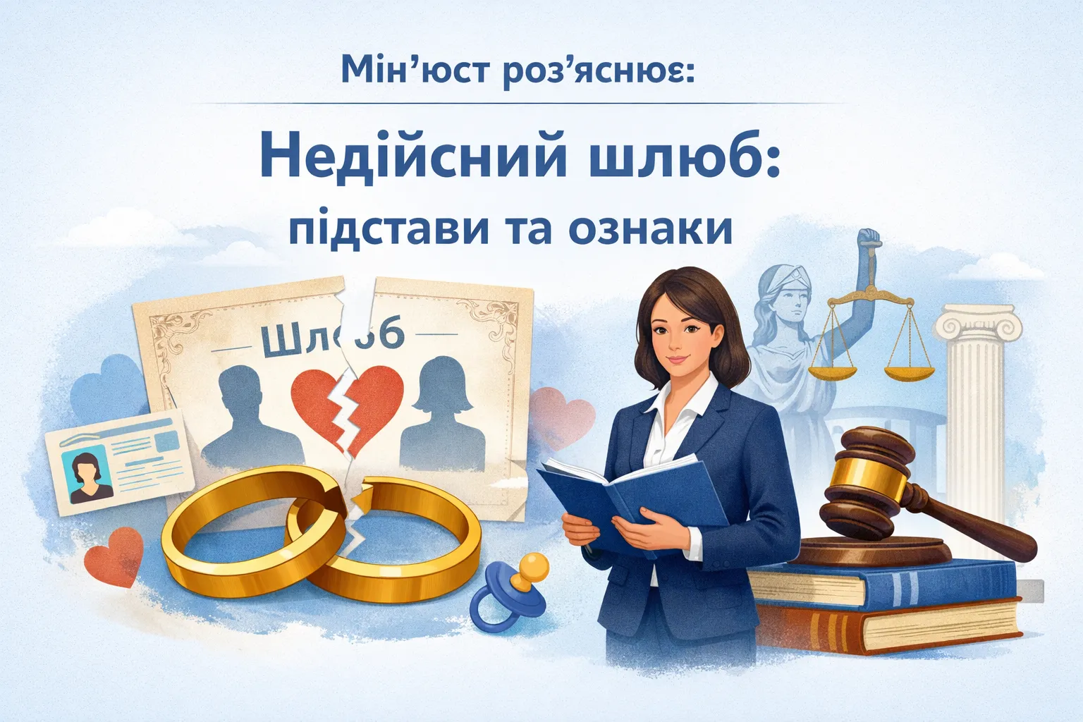 Минюст разъясняет: В каких случаях брак является недействительным или может быть признан таковым