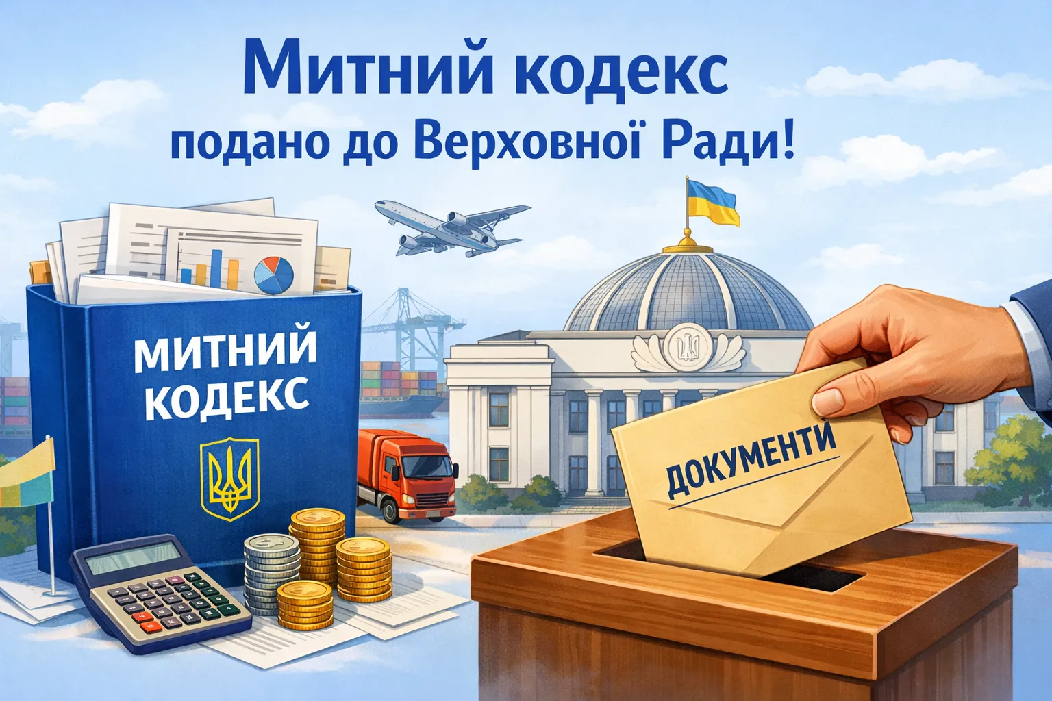 Уряд схвалив проект Митного кодексу та подав його до ВРУ Уряд схвалив проект Митного кодексу та подав його до ВРУ