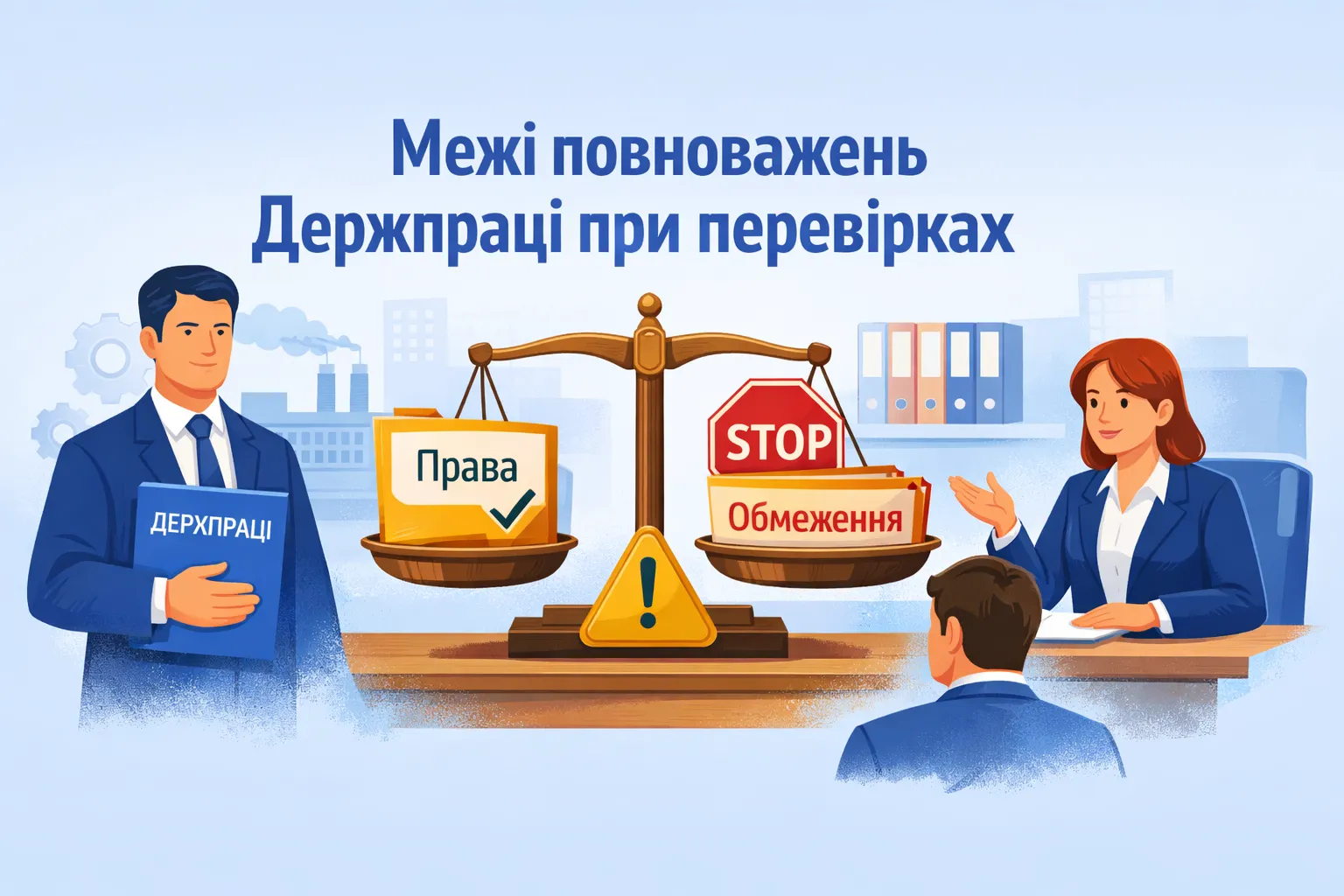 Межі повноважень Держпраці при перевірках