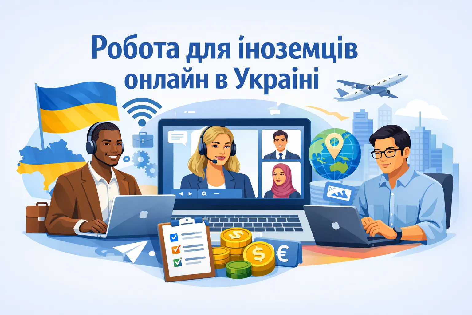 Іноземців в Україні хочуть працевлаштовувати онлайн