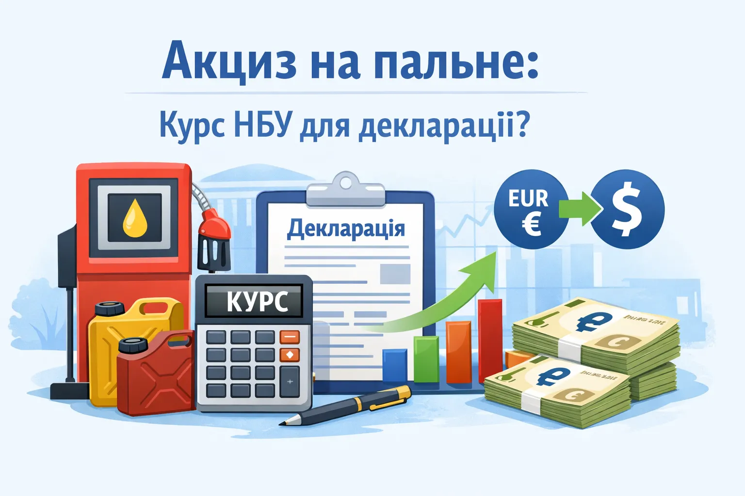 Акциз на пальне: який курс НБУ застосовувати в декларації?