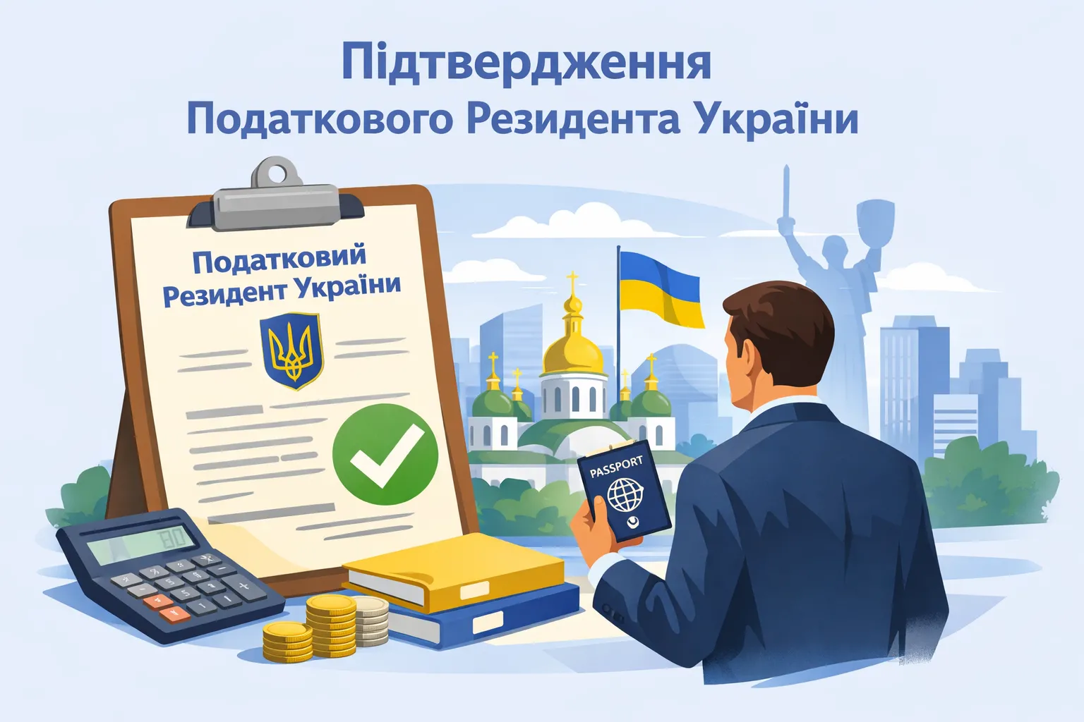 Підтвердження статусу податкового резидента України