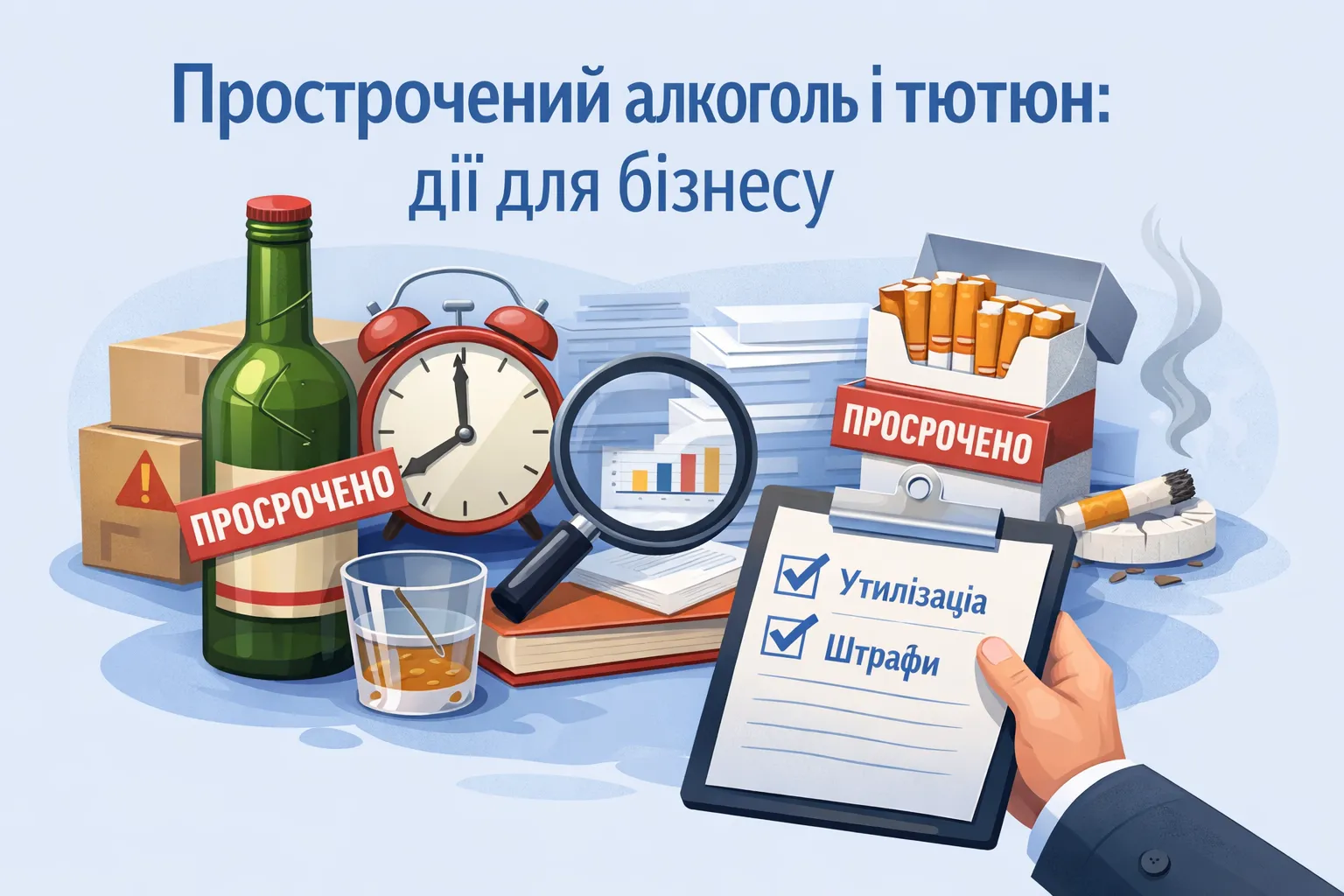 Прострочений алкоголь і тютюн: що робити бізнесу Прострочений алкоголь і тютюн: що робити бізнесу