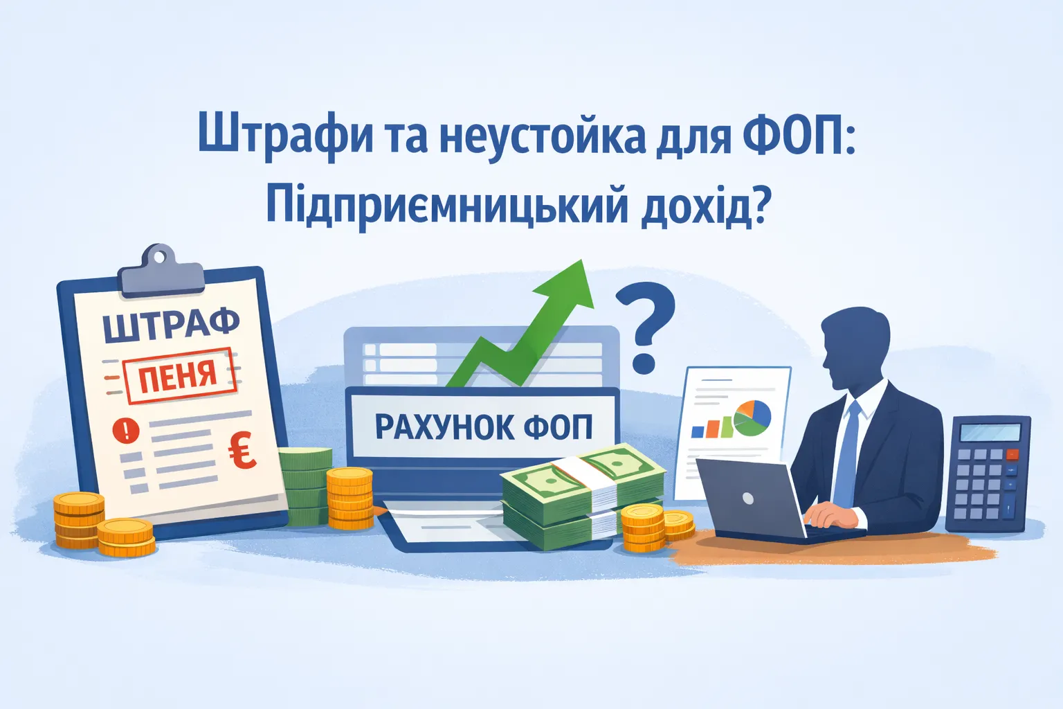 Штрафи й неустойка на рахунок ФОП: чи входять до підприємницького доходу?