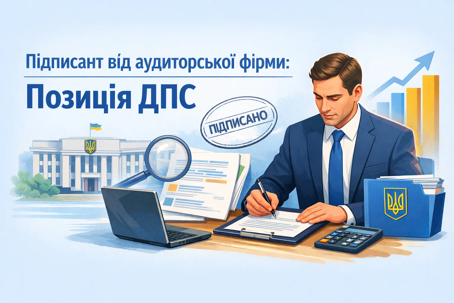 Працівник аудиторської /аутсорсингової фірми як підписант: позиція ДПС