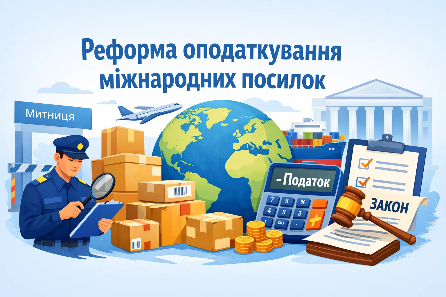 Уряд схвалив митний законопроєкт для реформи оподаткування міжнародних посилок