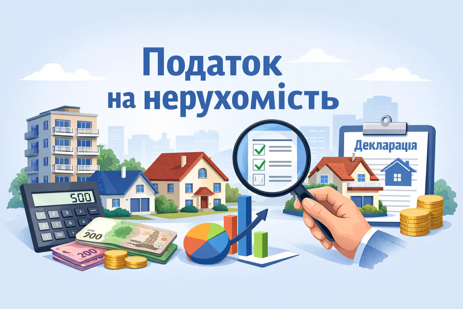 Кілька квартир і будинків: як ДПС рахує суму податку