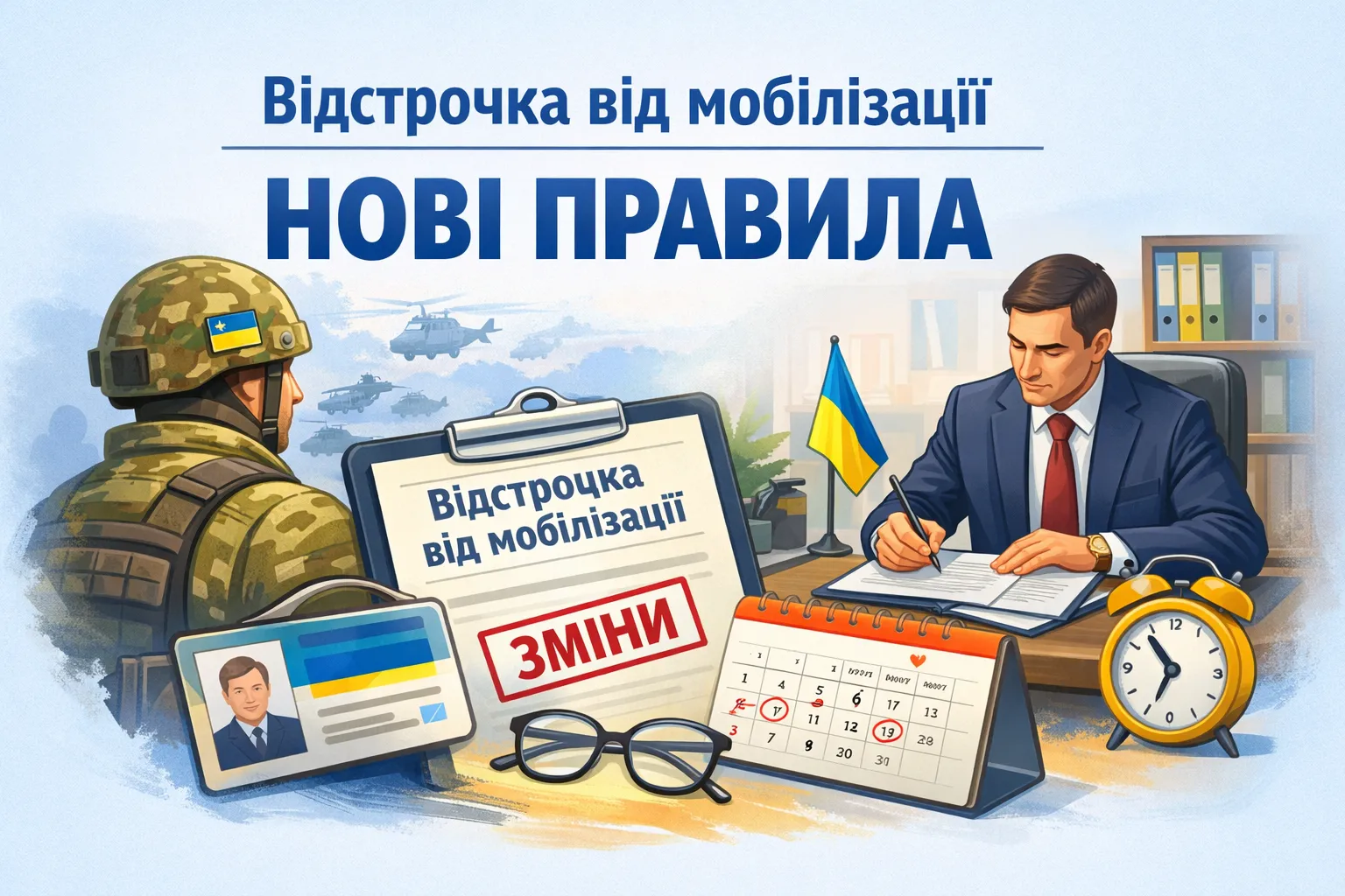 Відстрочка від мобілізації: механізм оформлення змінено Відстрочка від мобілізації: механізм оформлення змінено