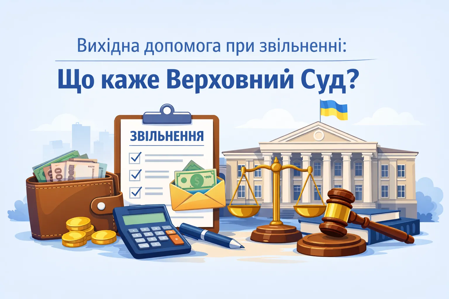 Вихідна допомога при звільненні: що говорить Верховний Суд?