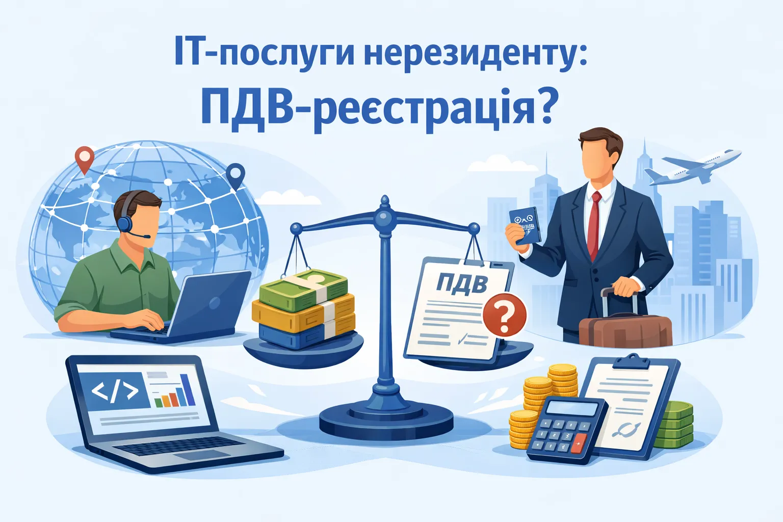 ІТ-послуги нерезиденту: чи загрожує ПДВ-реєстрація?