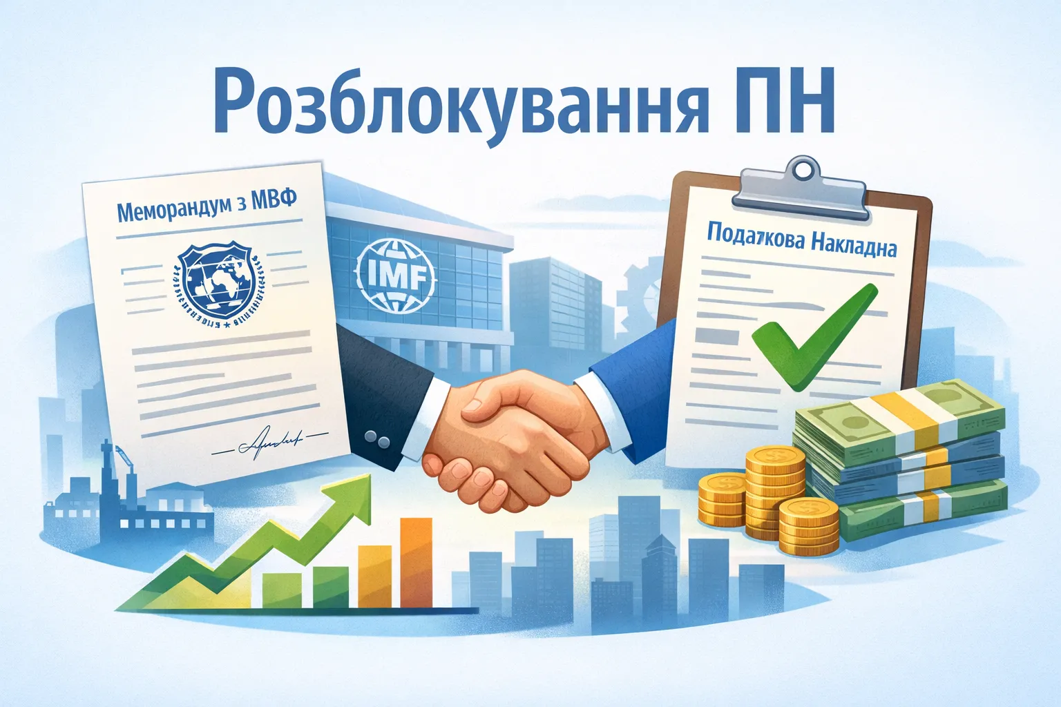 Як Меморандум з МВФ змінює правила гри для бізнесу: швидке розблокування ПН
