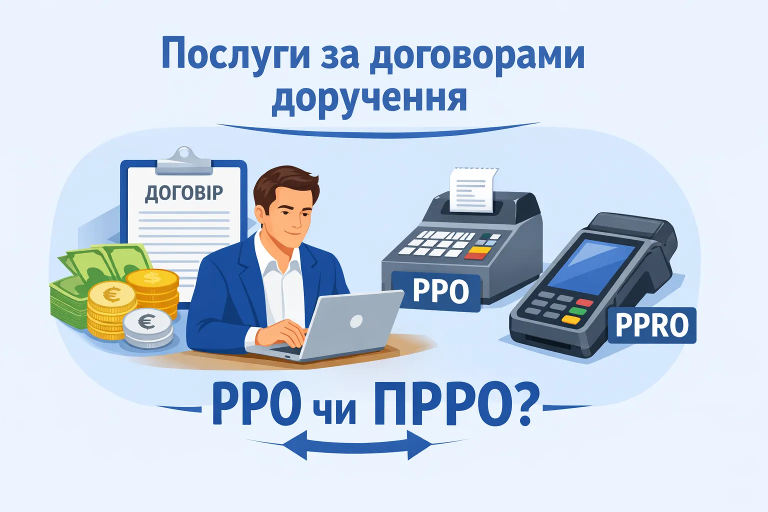 ФОП на ЄП надає послуги за договорами доручення: чи застосовується РРО/ППРО?