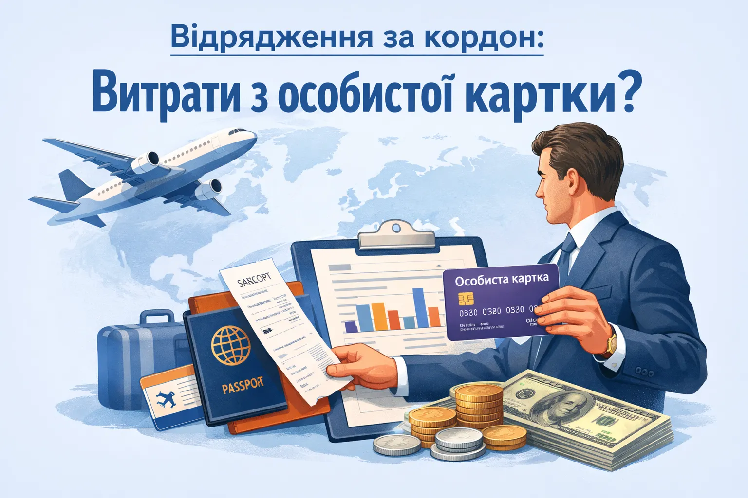 Відрядження за кордон: чи визнають витрати з особистої картки працівника?