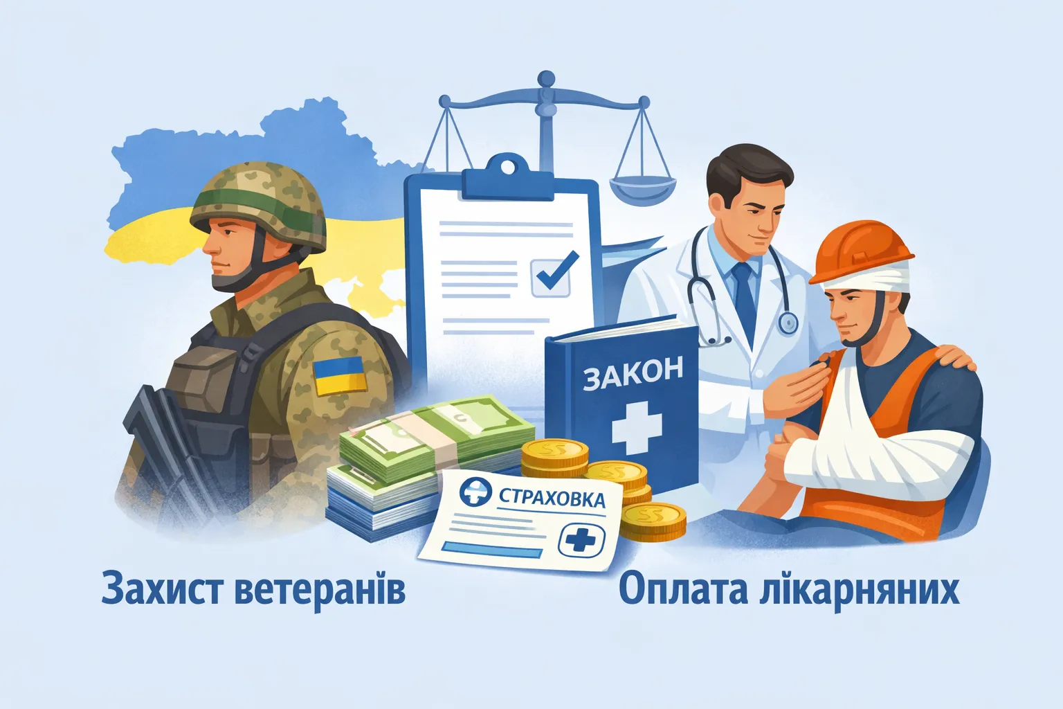 Зміни до закону про соцстрах: захист УБД і прозора оплата лікарняних при нещасних випадках