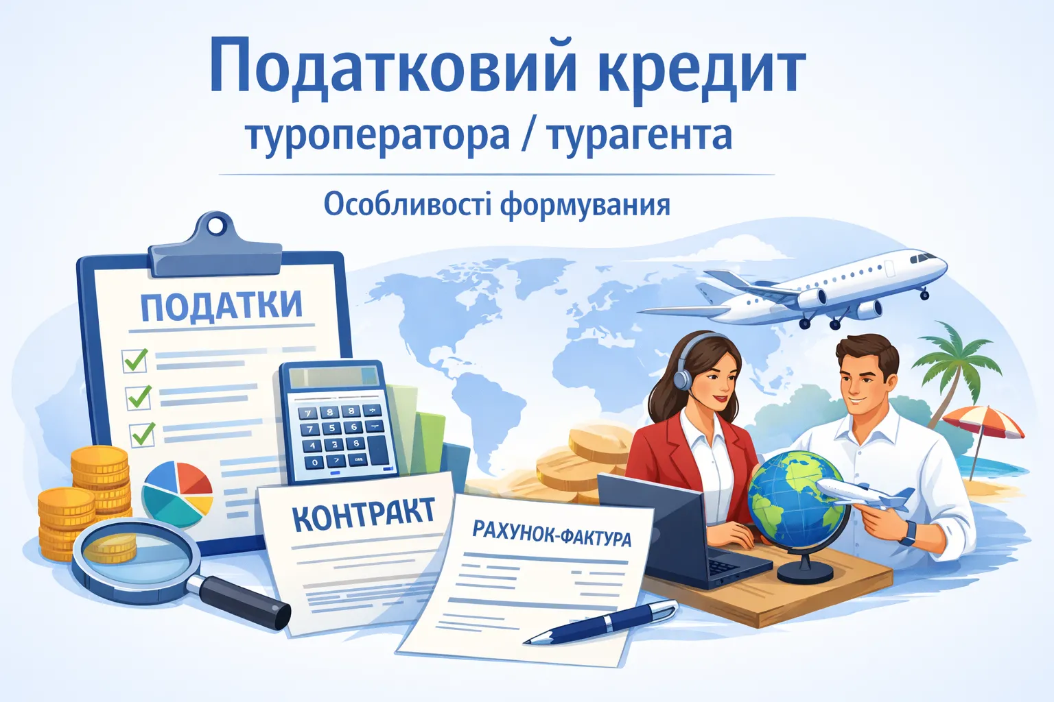Податковий кредит туроператора / турагента: особливості формування