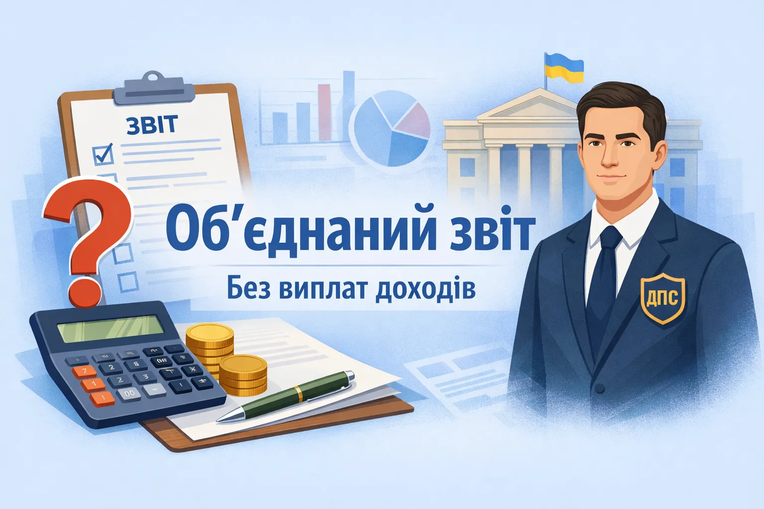 Чи подавати Об'єднаний звіт, якщо не платили доходи фізособам: роз'яснення ДПС
