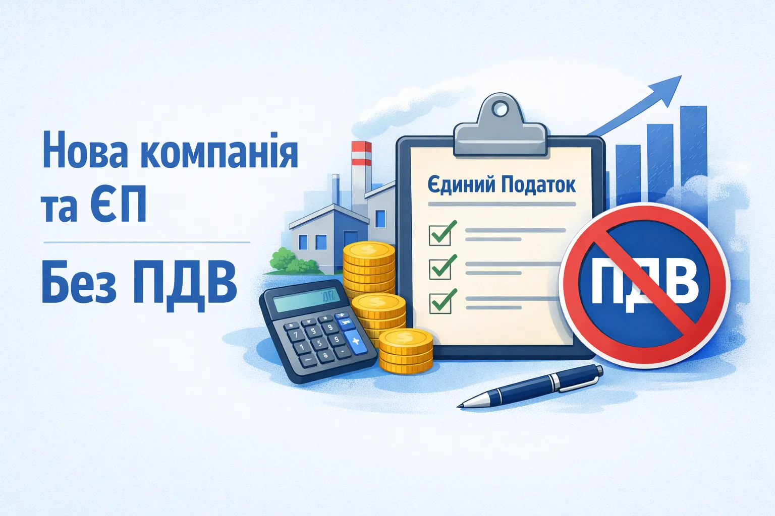 Новостворена компанія і ЄП: чому без ПДВ