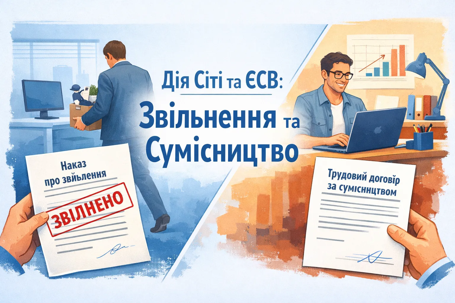 Дія Сіті і ЄСВ: звільнили й оформили за сумісництвом