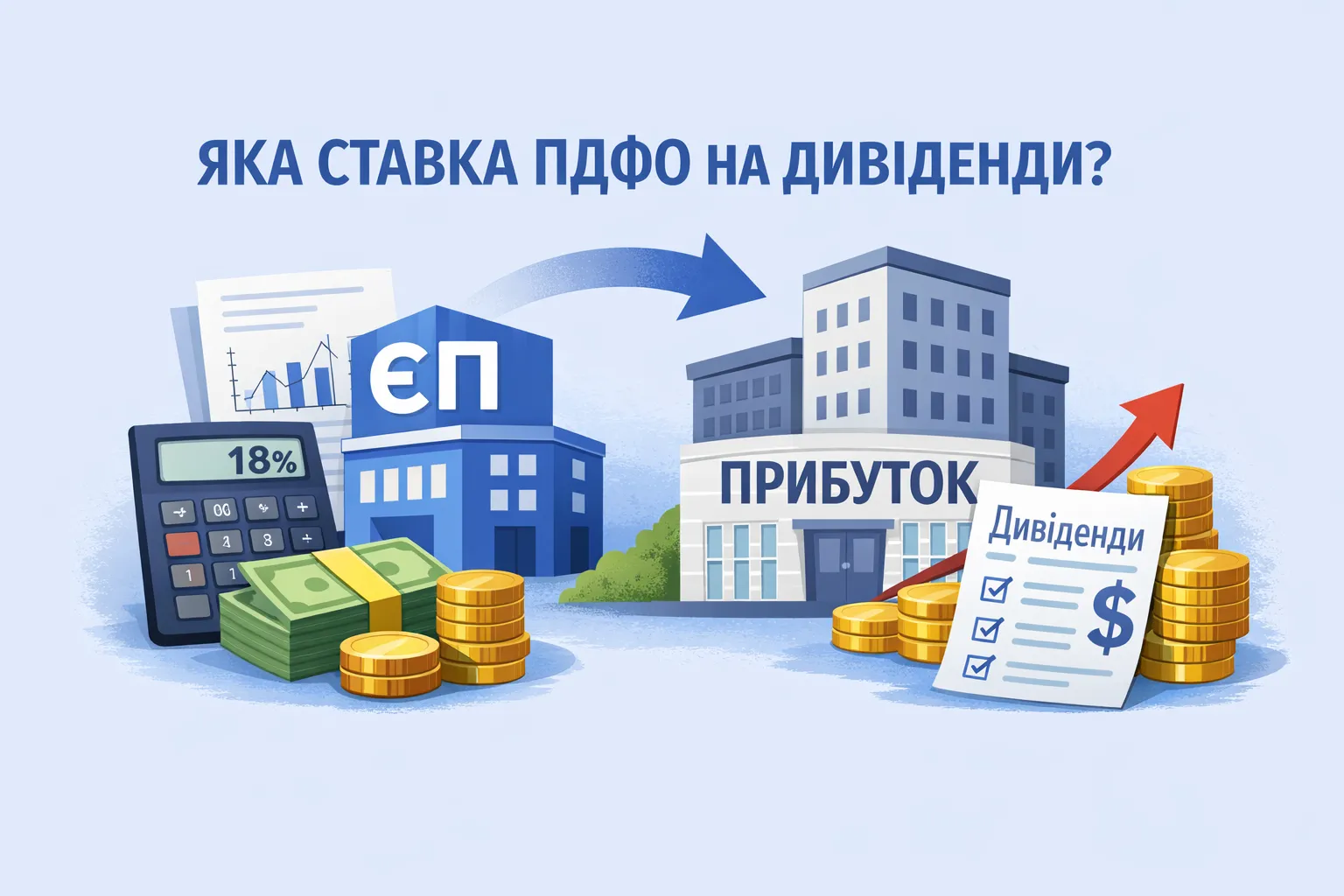 Перехід з ЄП на прибуток: яку ставку ПДФО застосовувати до дивідендів?