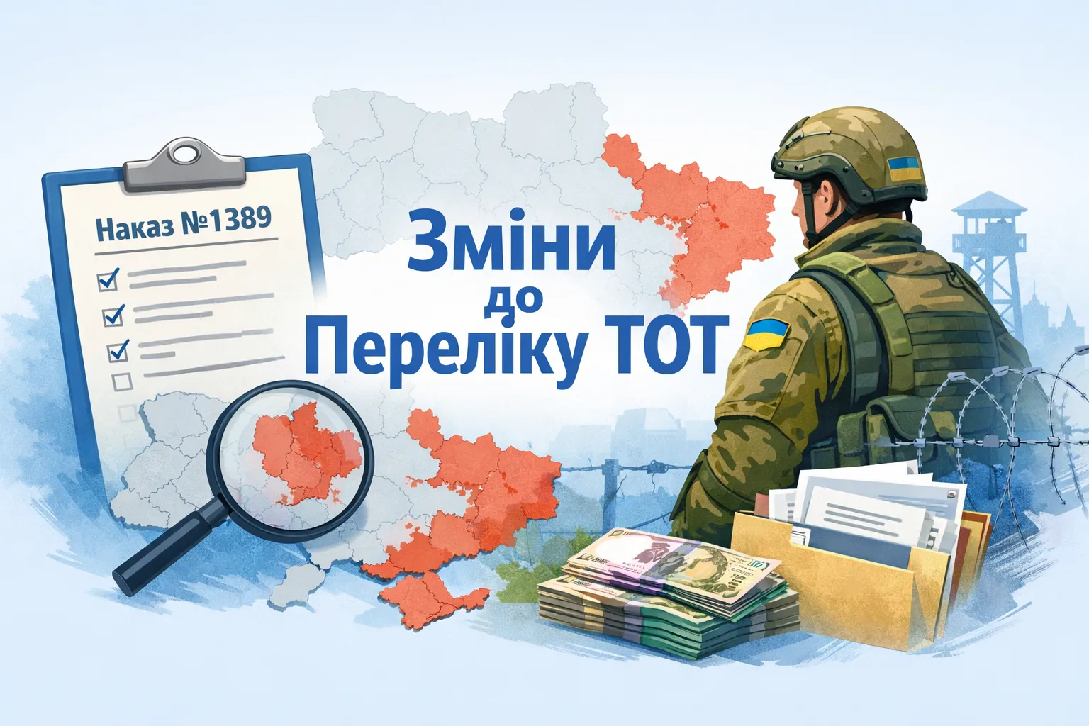 Нові зміни до Переліку ТОТ: що змінив наказ №1389? Нові зміни до Переліку ТОТ: що змінив наказ №1389?