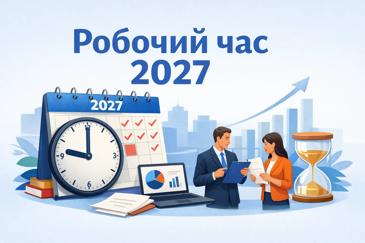Норми тривалості робочого часу на 2027 рік