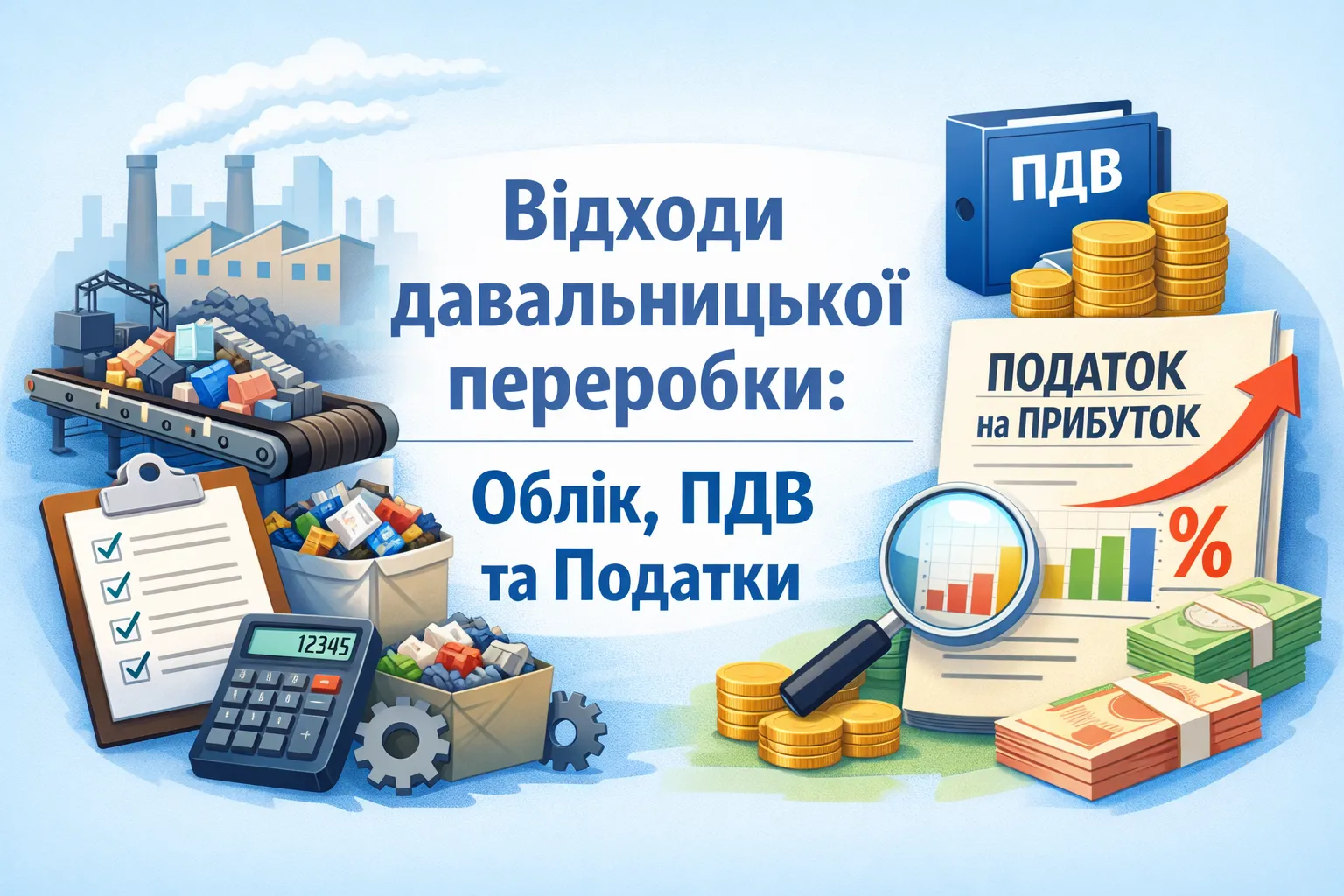 Відходи давальницької переробки: бухоблік, ПДВ і податок на прибуток