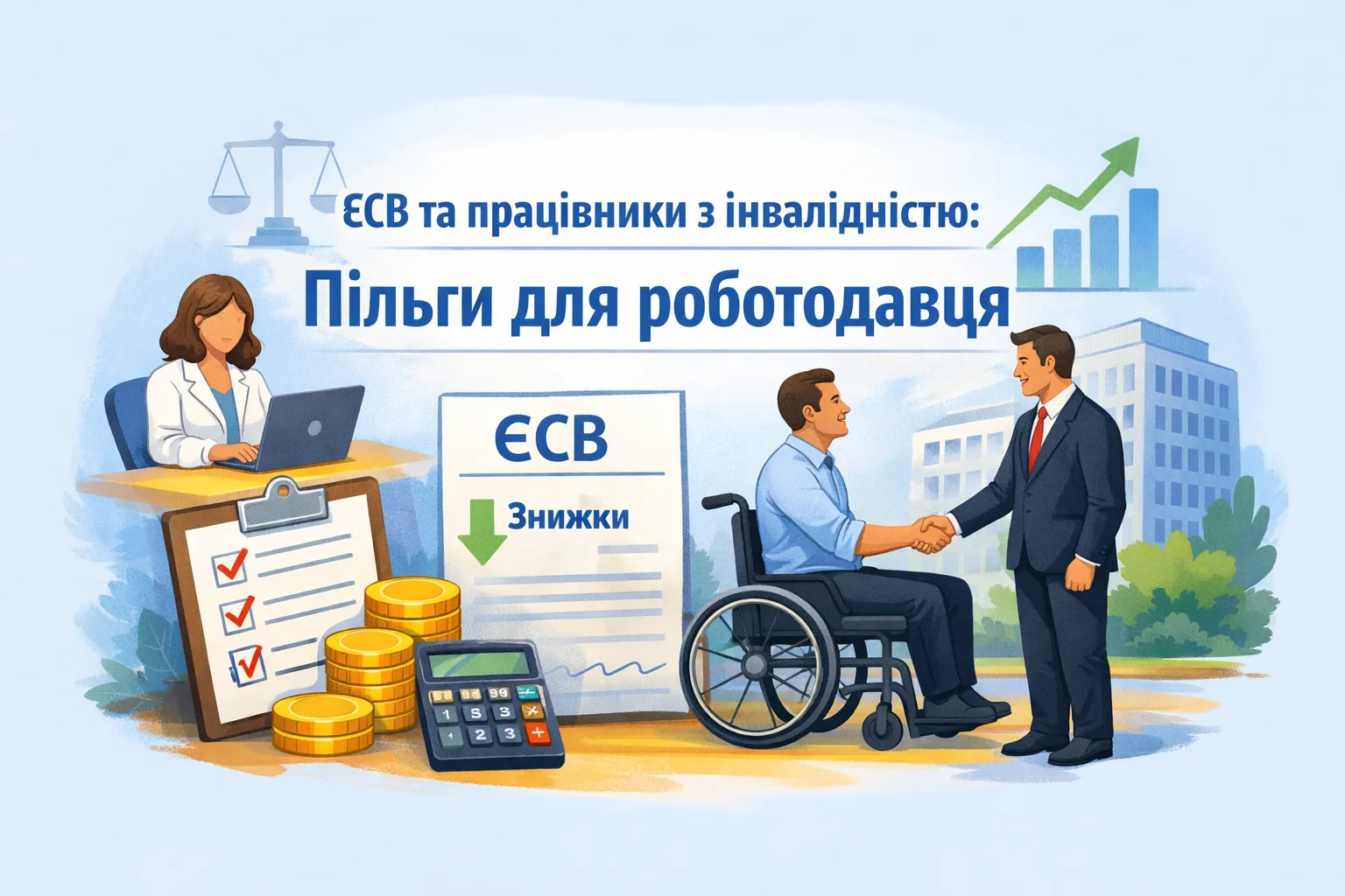 ЄСВ і працівники з інвалідністю: які пільги має роботодавець?