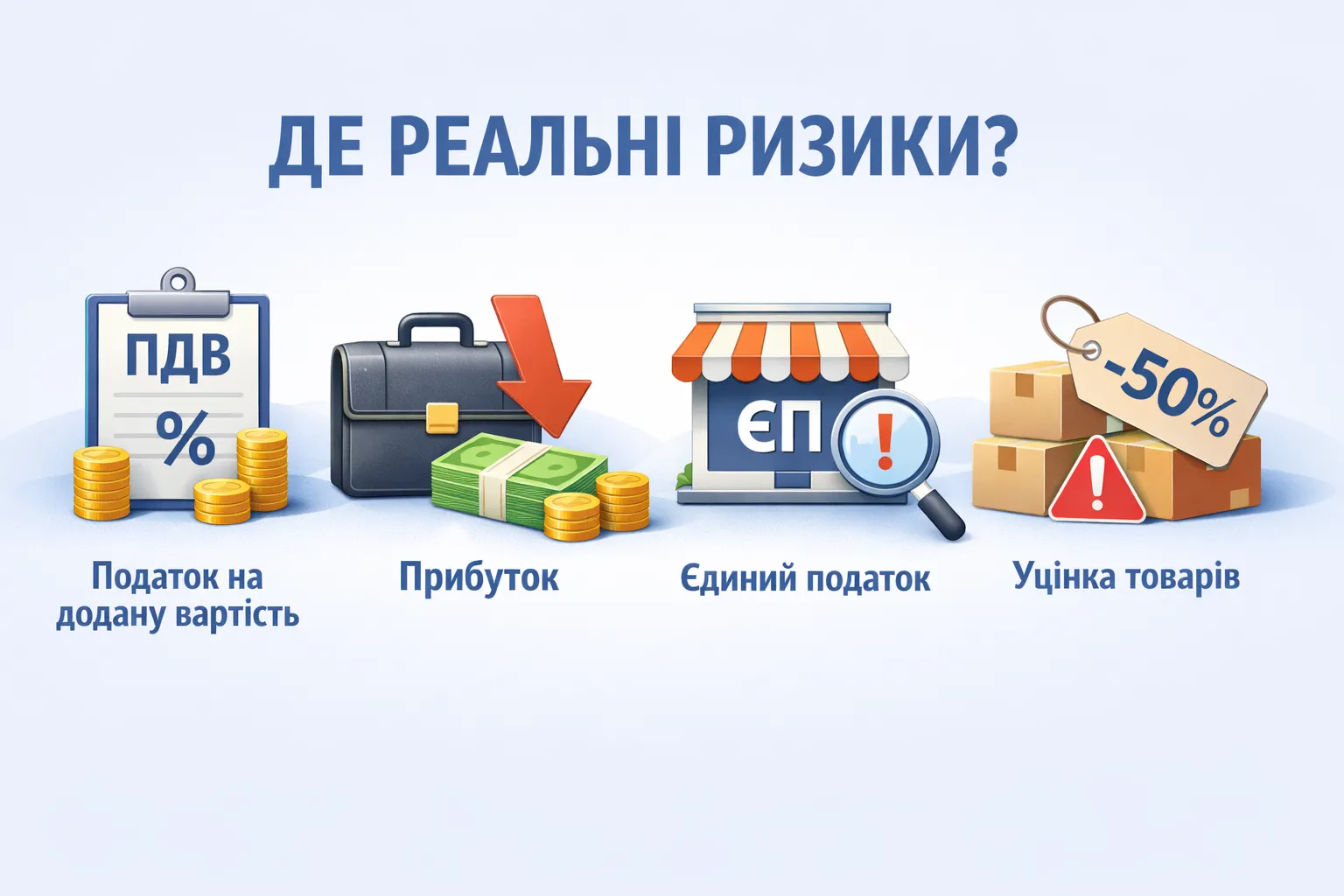 Продаж нижче собівартості: ПДВ, прибуток, ЄП та уцінка — де реальні ризики? Продаж нижче собівартості: ПДВ, прибуток, ЄП та уцінка — де реальні ризики?