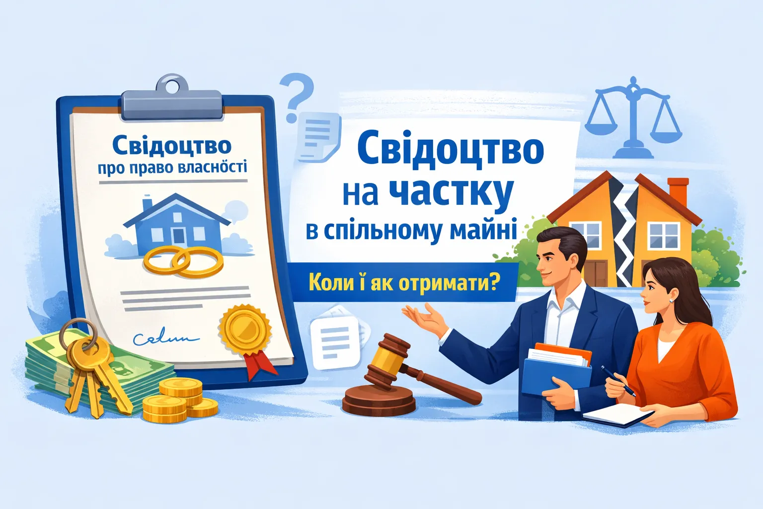 Свидетельство о праве собственности на долю в общем имуществе супругов – когда и как получить?