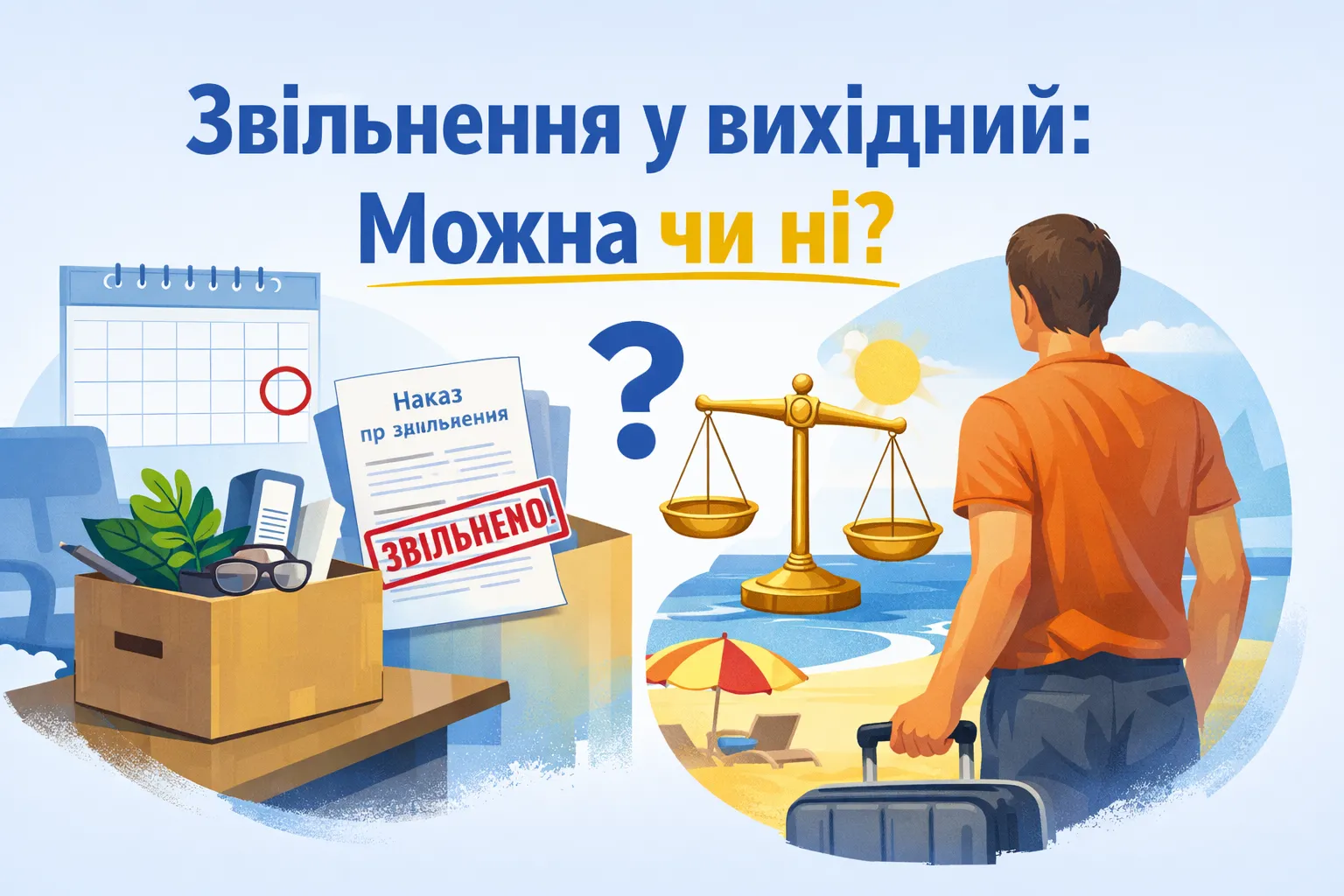 Звільнення у вихідний: можна чи ні?