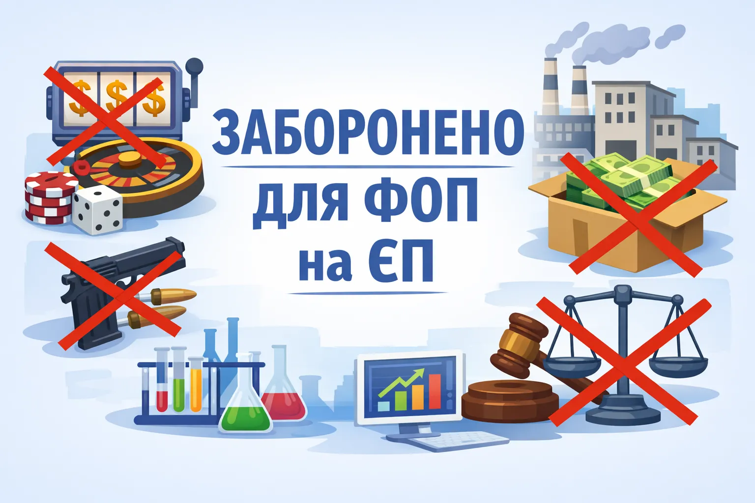 ДПС нагадала: види діяльності заборонені ФОП на ЄП
