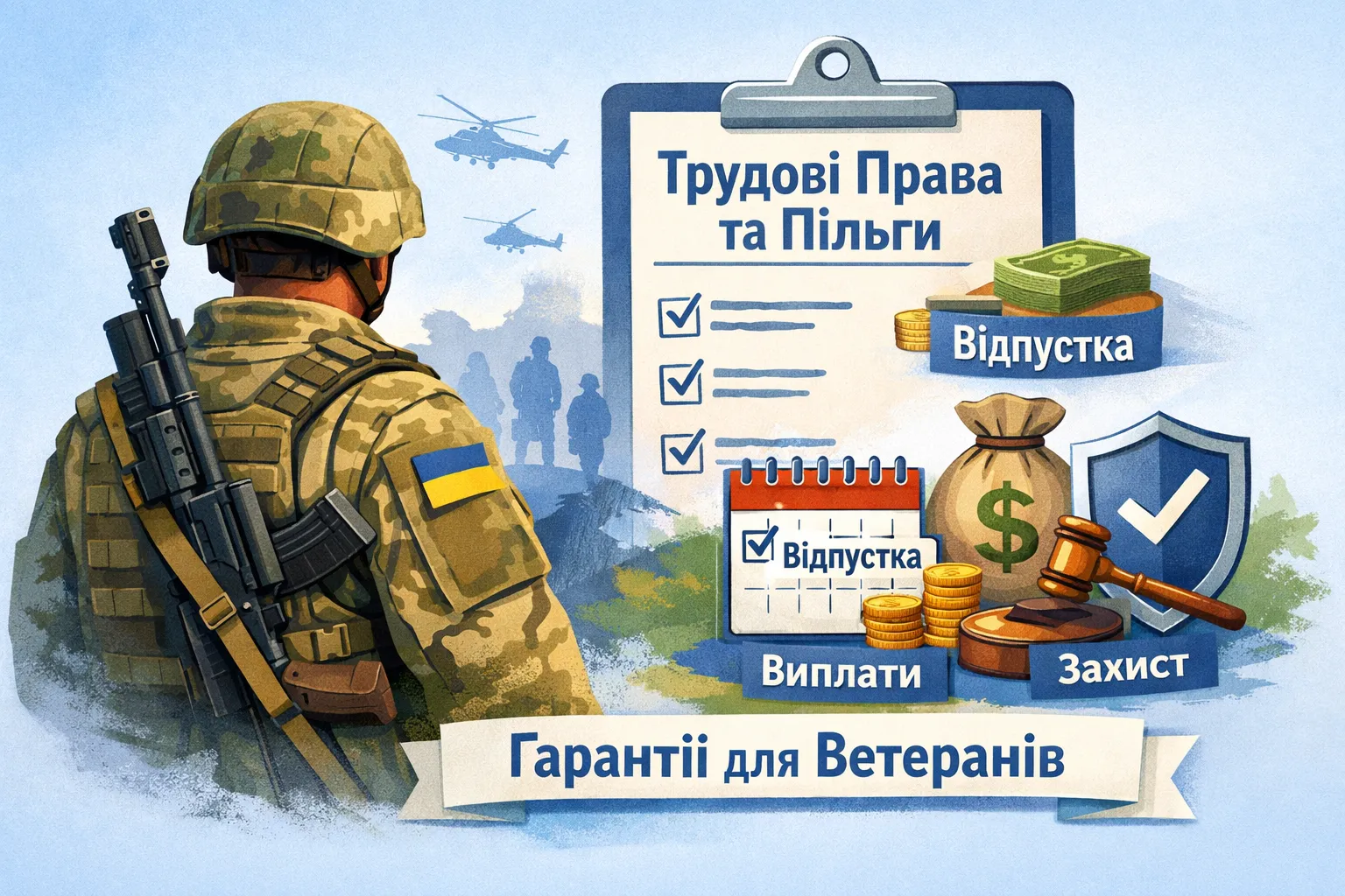 Трудові права, пільги та гарантії для учасників бойових дій