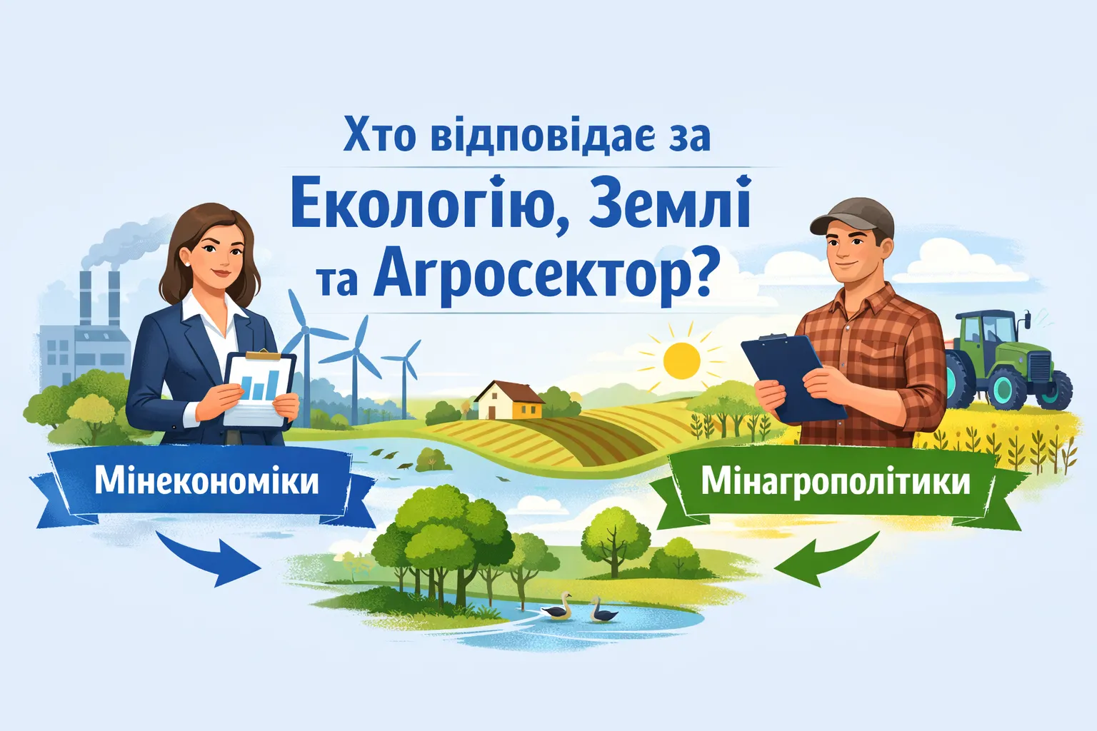 Уряд розмежував повноваження Мінекономіки та Мінагрополітики: хто тепер відповідає за екологію, землі та агросектор