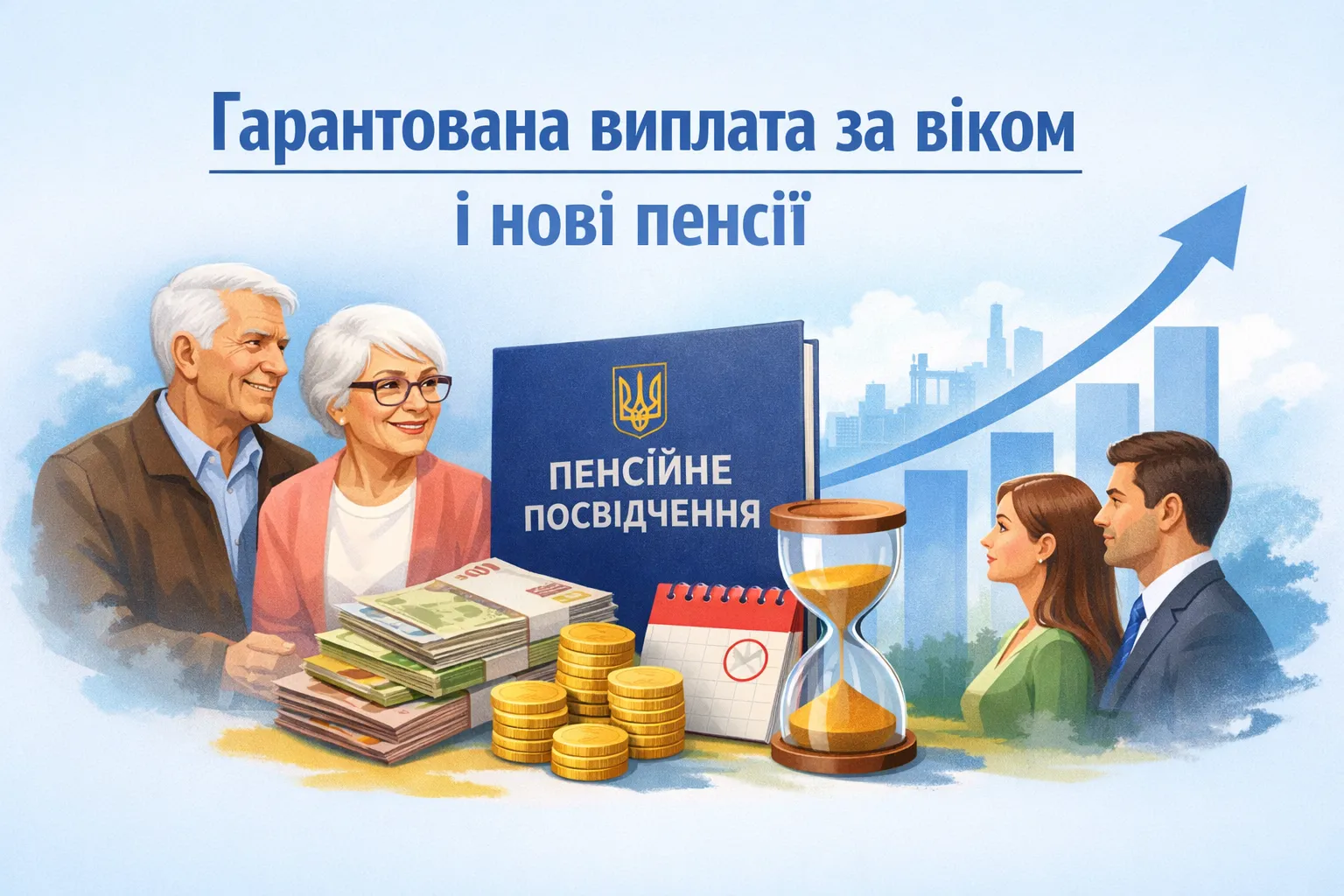 Гарантована виплата за віком і нові пенсії: що нас чекає