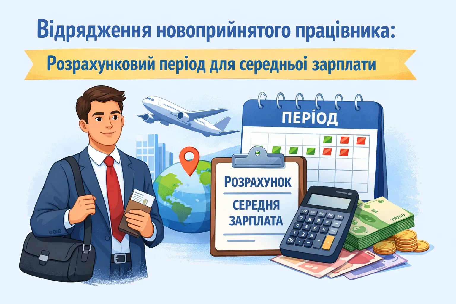 Відрядження новоприйнятого працівника: як визначити розрахунковий період для середньої зарплати Відрядження новоприйнятого працівника: як визначити розрахунковий період для середньої зарплати