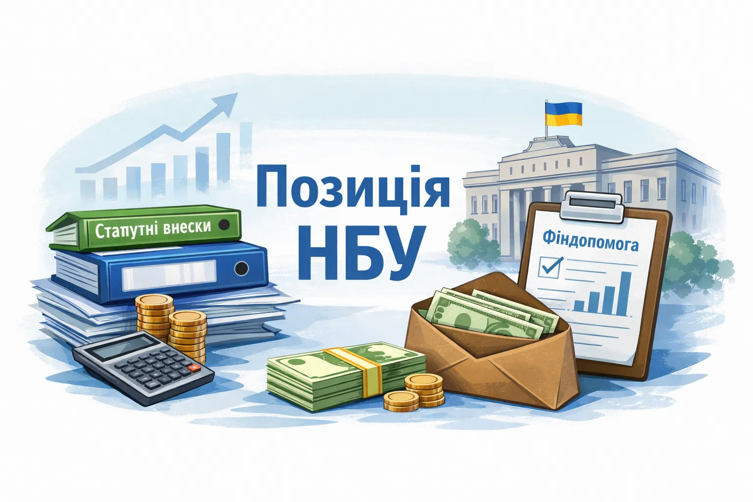Фіндопомога, статутні внески й готівкова зарплата: позиція НБУ