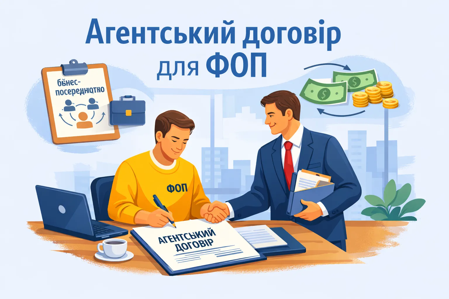 Як ФОПу на єдиному податку працювати за агентським договором?