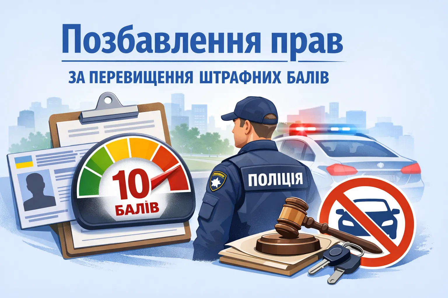 За перевищення штрафних балів позбавлятимуть прав: які зміни готують для водіїв