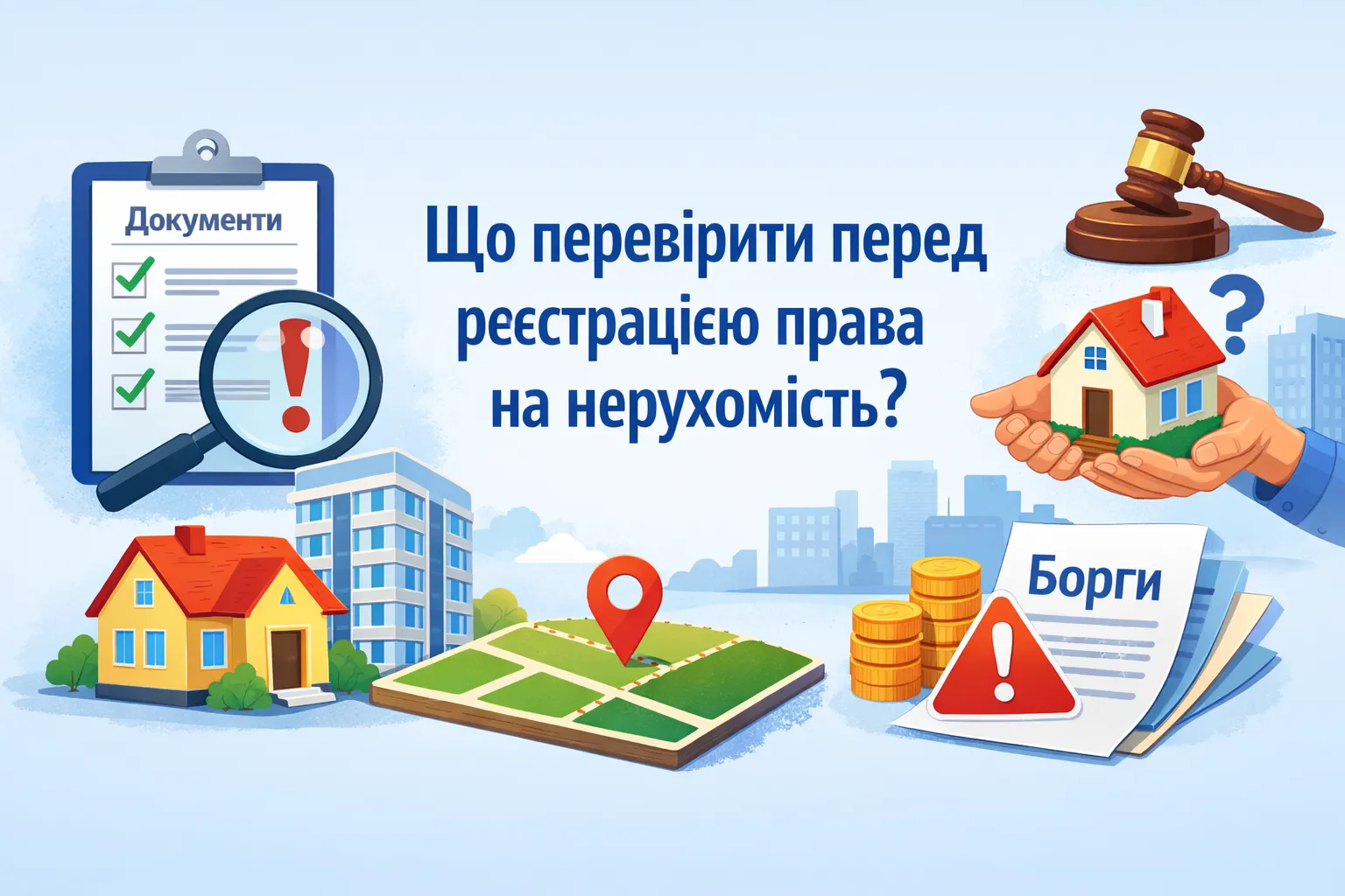 Что проверить перед государственной регистрацией права на недвижимость?