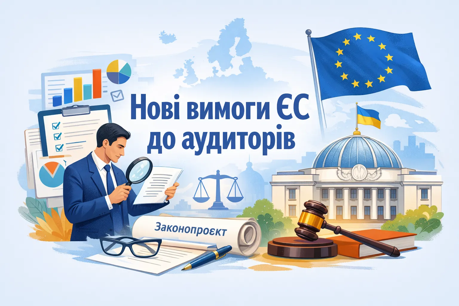 Аудиторів готують до нових вимог ЄС: законопроєкт уже в Раді